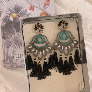Mercedes Salazar clip on earings